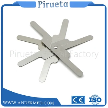 

Dental Interproximal Reduction (IPR) Gauge Measure Tooth Gap Stainless Steel Reciprocating IPR System Orthodontic Treatment