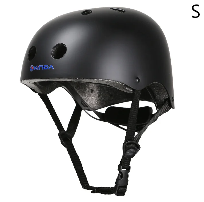 Открытый регулируемый альпинистский шлем Рок альпинизм, спуск спасательного развития шлем Дрифтинг шлем оборудование - Цвет: black S
