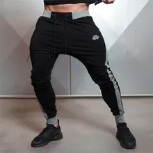 Neuheiten 2016 Jahr männer Körper Ingenieure Workout Tuch Sporting Aktive Baumwolle Hosen Männer Jogger Hosen Jogginghose Boden Leggin