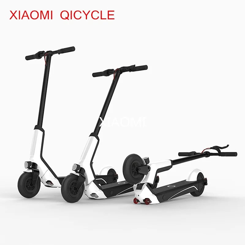 

XIAOMI MIJIA QICYCLE scooter adult double-wheeled cycling men's and women's folding 8 inches