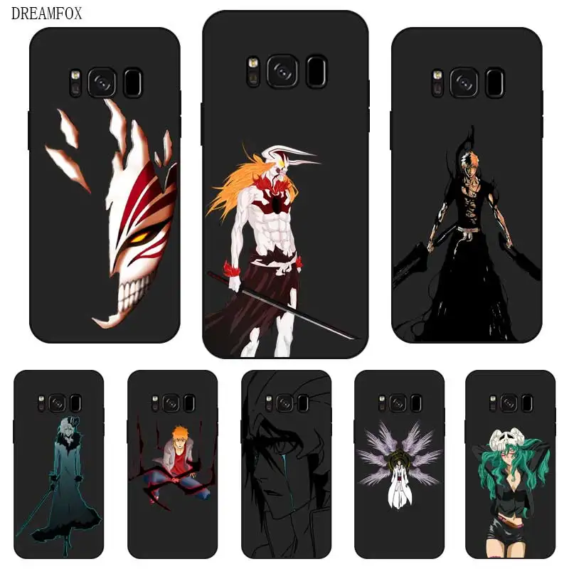 P021 Bleach Popular Black Silicone Case Cover For Samsung Galaxy S5 S6 S7 S8 S9 S10 5G S10E S11 S11E Lite Edge Plus |