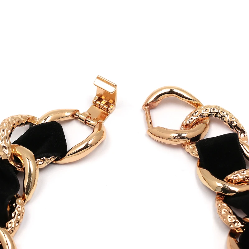 JUJIA za дизайнерское богемное крупное золотое ожерелье для женщин большой Макси Воротник Чокеры ожерелье подвеска ювелирные изделия