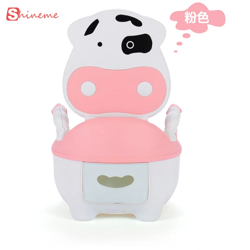

new 4 colors wonderful high quality baby toilet comfortable cows drawer potty small infants for young children