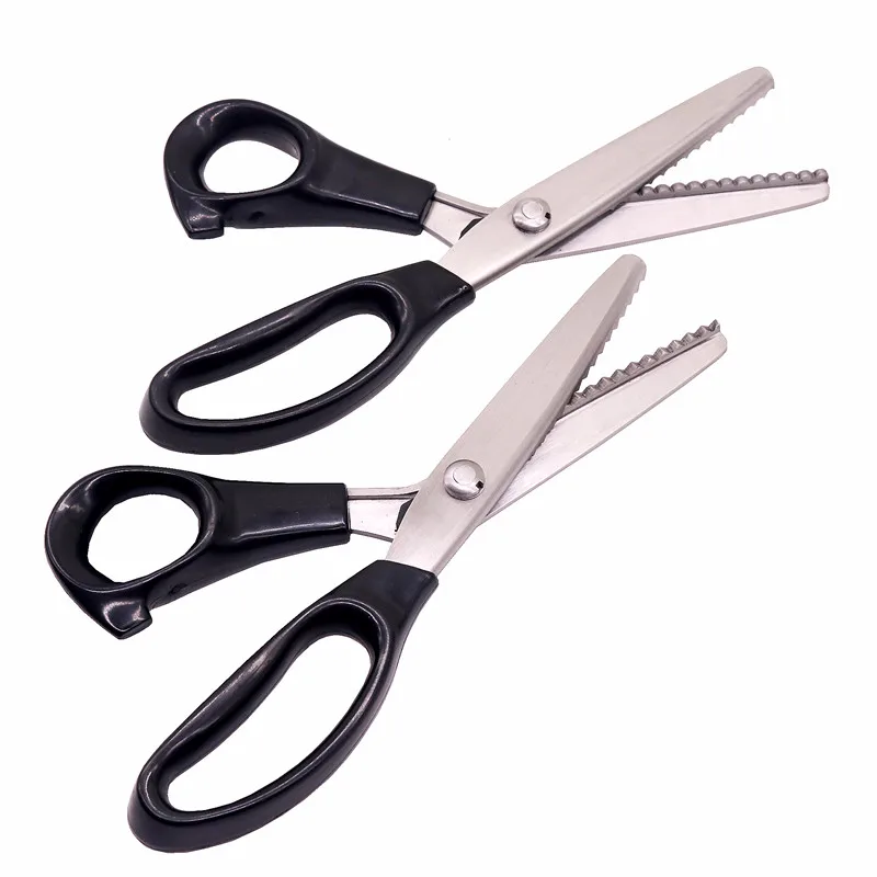 23cm Zig Zag Sewing Cut Dressmaking Tailor Shear Pinking Scissor