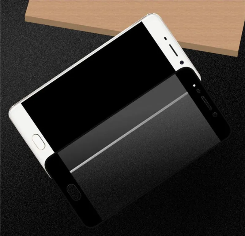 Black 9H Стекло Glass на Xiaomi Mi A2 / Mi A1 полноэкранное 2.5D защитное Стекло на Сяоми Ми А2 / Стекло на Сяоми Ми А1 Закаленное Стекло - Цвет: Black