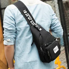New Sling Oxford Bag Chest Pack Men Messenger Bags Casual Travel Male Small Retro Shoulder Bag Crossbody Daypack 20*6.5*31.5 Cm New Sling Oxford Bag Chest Pack Men Messenger Bags Casual Travel Male Small Retro Shoulder Bag Crossbody Daypack 20*6.5*31.5 Cm