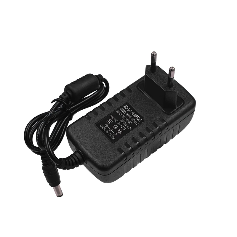  Keeper 12V2A AC 100V-240V Converter Adapter DC 12V 2A 2000mA CCTV Power Supply EU Plug 5.5mm x 2.1- - 32879940431