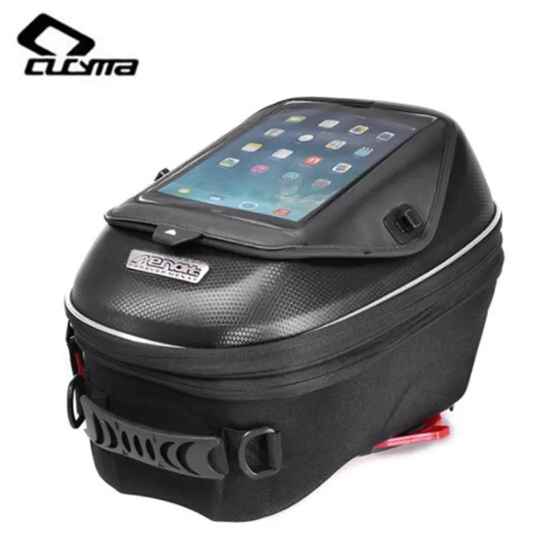 

CUCYMA Motorcycle Bag High-capacity Moto Bag Motorcycle Tail Bag Motorcycle Quick Release Buckle Multi-function Fuel Bag