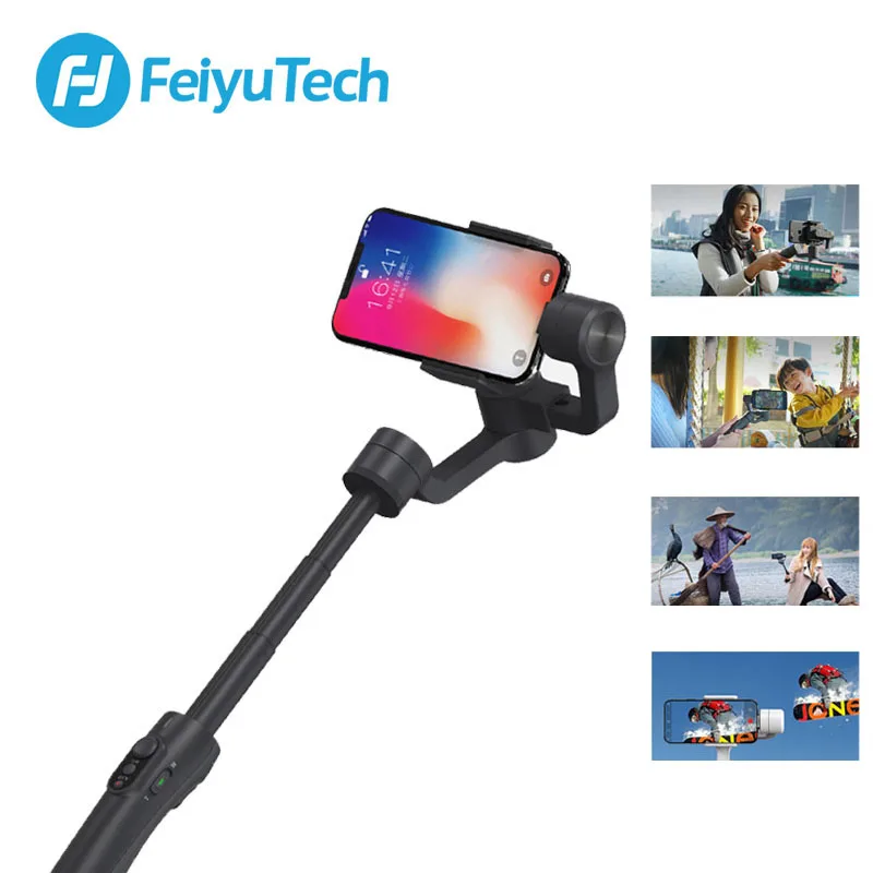 

Original FeiyuTech Vimble 2 Handheld Gimbal 3-Axis Stabilizer with 183mm Extension Pole Tripod VS DJI Osmo 2 Zhiyun Smooth 4 Q