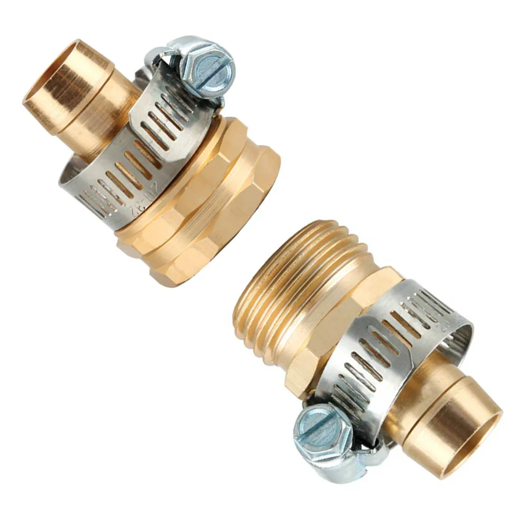 

Hot Selling Quick Coupling Brass Garden Hose Repair Hose Mender Connector Adapter For Garden Irrigation z0607#G30