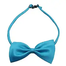 Модная милая собака маленькая собака кошка маленькая собака игрушка для домашних животных Детский галстук-бабочка одежда синий