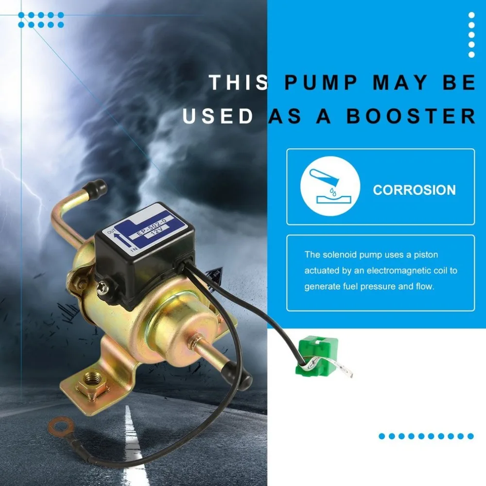 12 В Автомобильный газовый Электрический топливный насос 5PSI внешний Электронный насос EP500 низкого давления для TOYOTA для NISSAN для Mazda