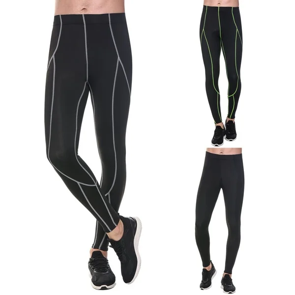 

Men Quick Dry Wicking Breathable Compression Baselayer Running Tights Sports Pants