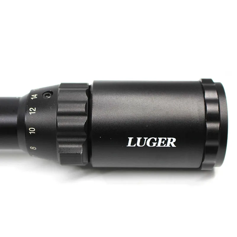 Охотничий оптический прицел LUGER 4 16X50 AOL с красной и зеленой подсветкой Mil Dot