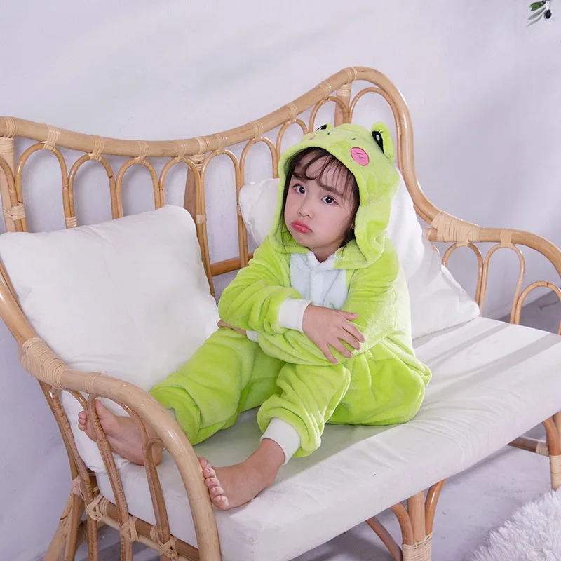 Pijama Unicornio Infantil; Пижама для девочек; Пижама для маленьких мальчиков; Пижама с динозавром; детская одежда для сна; одеяла для детей 4, 6, 8, 10 лет - Цвет: L046