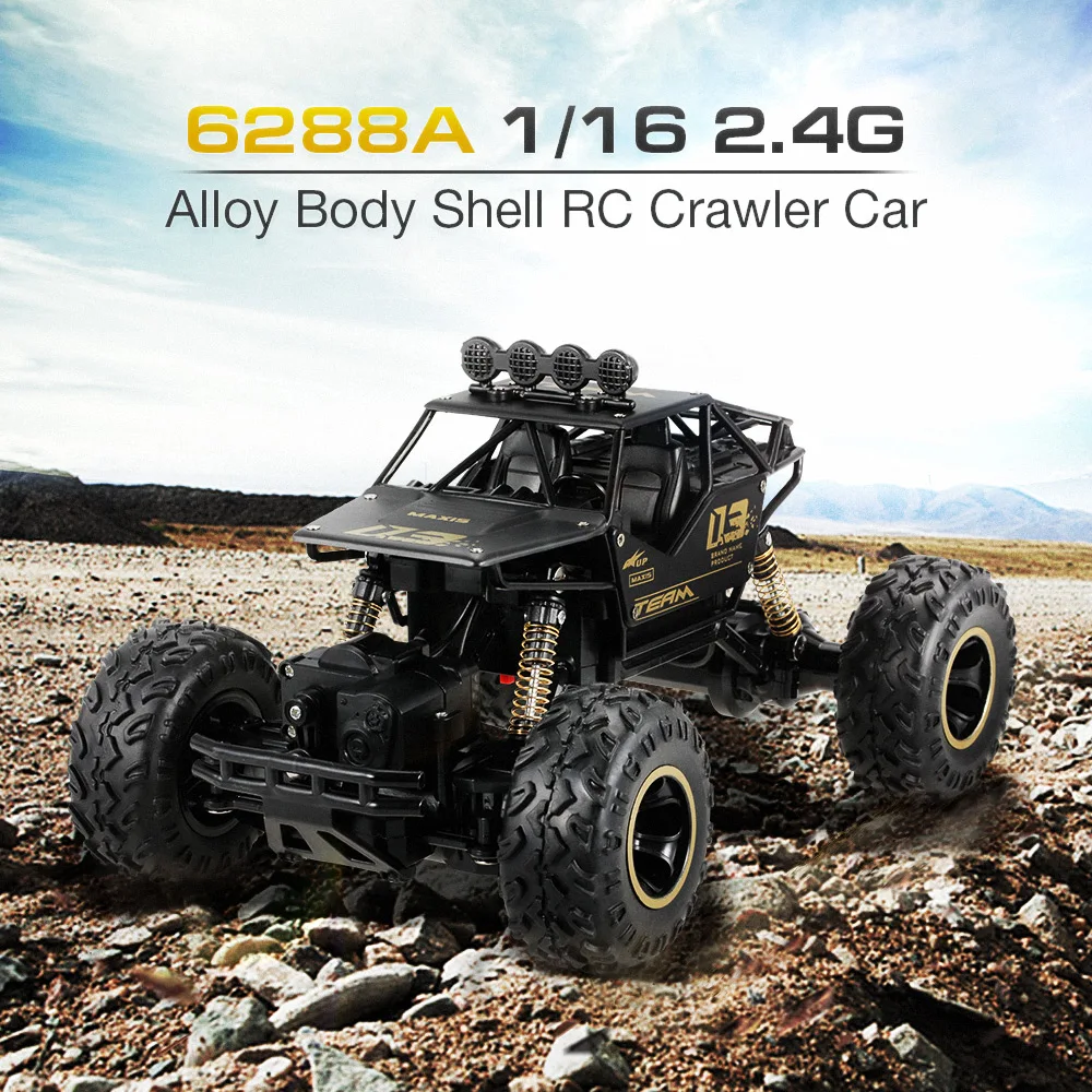 

6288A 1/16 2.4G Alloy Body Shell Crawler RC Buggy Car Outdoor Toys High Speed Vehicle Car for boys