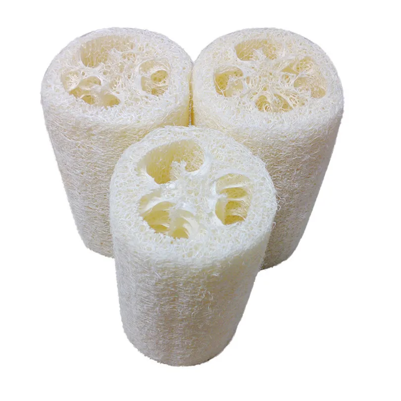 New Natural Loofah Bath Body Scrubber Pad Shower Spa Body Scrubber Remover bathroom accessories Bathing Massage Sponge #3d18 (4)