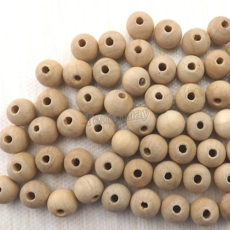 Buy 200pcs Wholesale 12mm Round Wood Beads Original