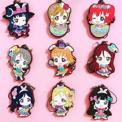 1 шт. аниме брелок LoveLive! Sunshine aqours Takami Чика таками Chika брелок кулон kulcstarto Portachiavi