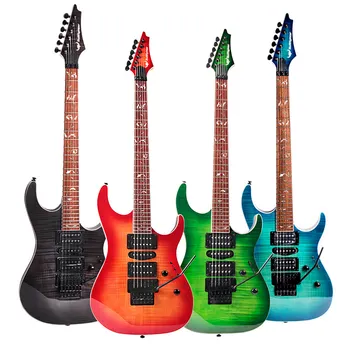 

Electric Guitar B100 Double Rock Electronic Guitar Set Professional Performance Grade