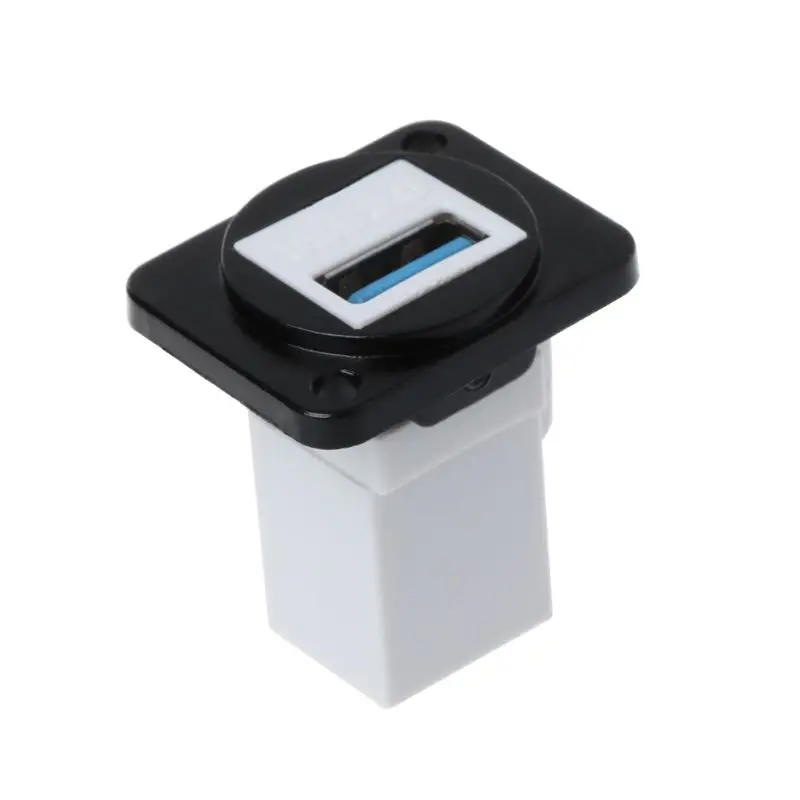 D тип металла USB3.0 Женский к гнезду разъем Монтажный держатель настенный модуль расширения кронштейн гнезда адаптер