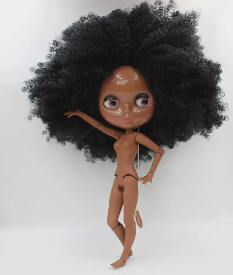 Большая скидка RBL-666J DIY кукла Обнаженная Блит подарок на день рождения для девочки 4 цвета большой глаз кукла с красивыми волосами милая игрушка