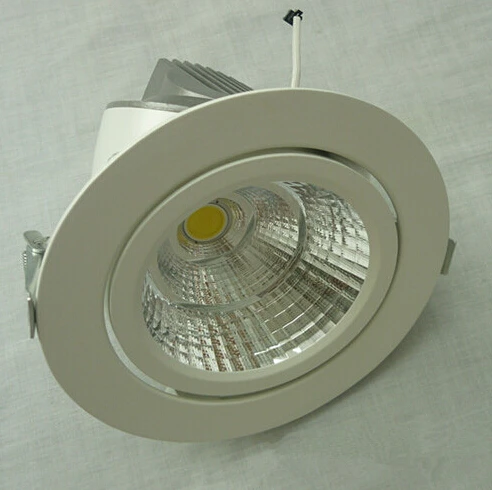 

LED trunk light 40W LED gimbal light 40W Warm/Pure/Cold White COB LED gimble lamp rotatable led downlight Adjustable AC85-265V