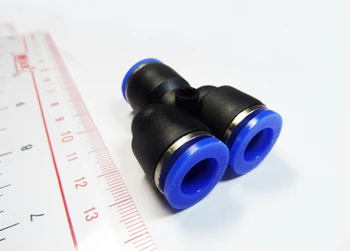 

PY14 Free shipping 100Pcs PY14 Pneumatic 14mm to 14mm T Type One Touch Push In Quick Fittings