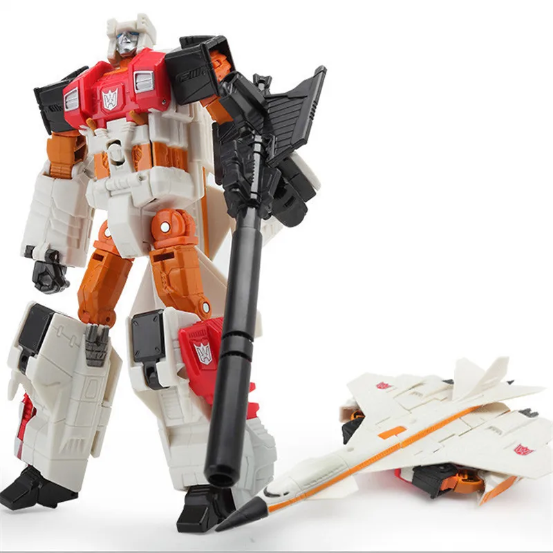 

Haizhixing Movie 5 IN 1 Anime Devastator Transformation Toy Robot Car Aircraft Model Classic Deformation KO G1 Boy Kid Adult toy