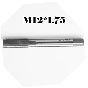 Высокое качество 1 шт. HSS правая ручная резьба кран M10-M20 винтовой кран Метрическая вилка ручной кран для обработки гаек и внутренней резьбы части - Цвет: M12