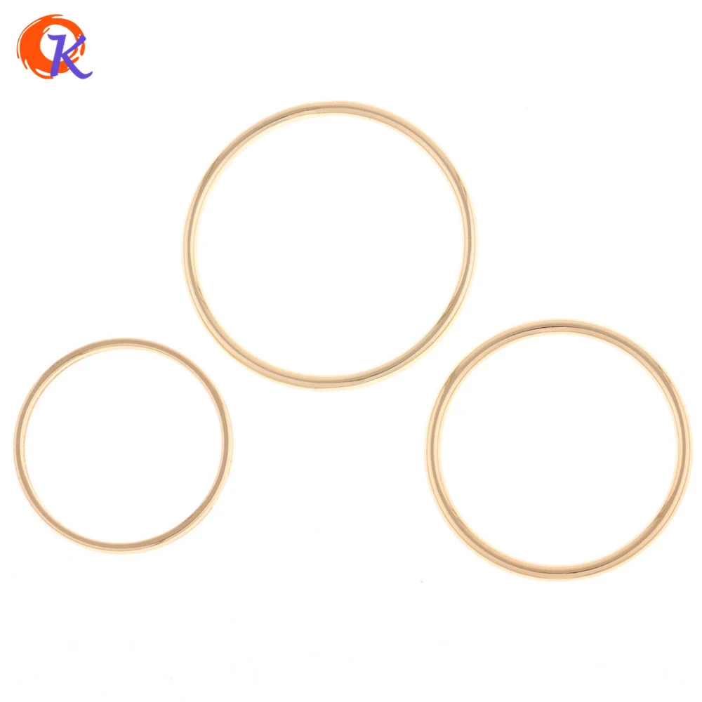 

Cordial Design 100Pcs Jewelry Accessories/Earring Accessories/Connectors Parts/Gold Ring Shape/DIY/Hand Made/Earring Findings