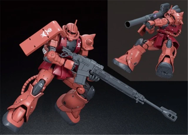 Gundam HG 1/144 модель MS-06S ZAKU 2 княгини зеон чар AZNABLE мобильный костюм происхождения GTO детские игрушки BANDAI