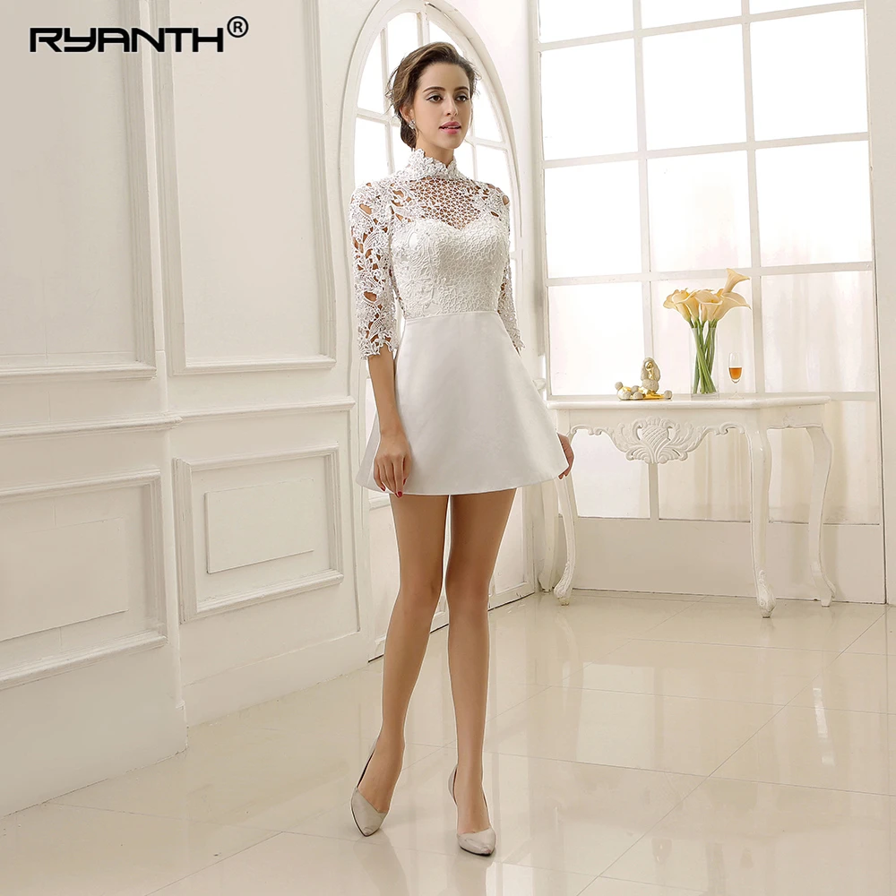 short mini wedding dresses
