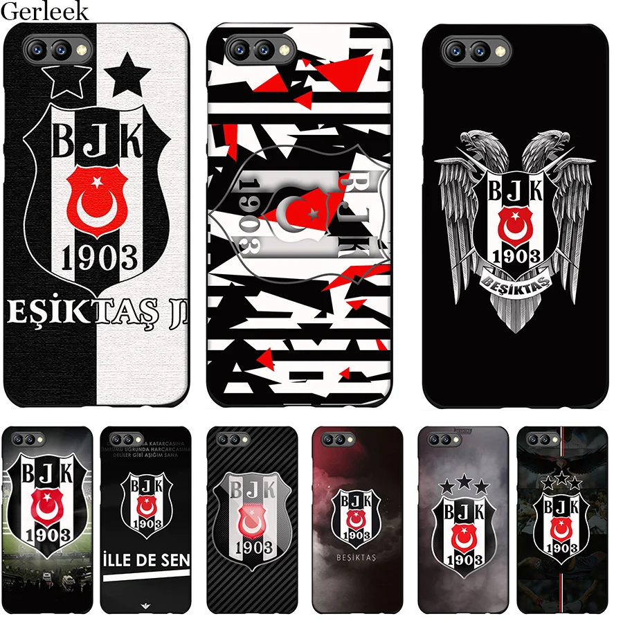 Чехол для мобильного телефона из ТПУ Desxz Besiktas BJK с логотипом Huawei Honor 6A 7X 7A 7C 8 8X 8C 9 Note