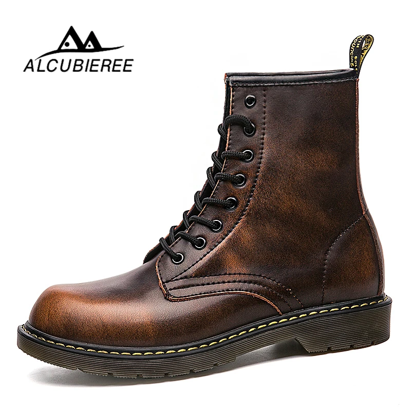 2018 ALCUBIEREE Men's Martin Boots Winter /Autumn Big Size Men Mid-Calf Boots Casual Ankle Boots Mens Retro Snow Boots Men 2018 ALCUBIEREE Men's Martin Boots Winter /Autumn Big Size Men Mid-Calf Boots Casual Ankle Boots Mens Retro Snow Boots Men