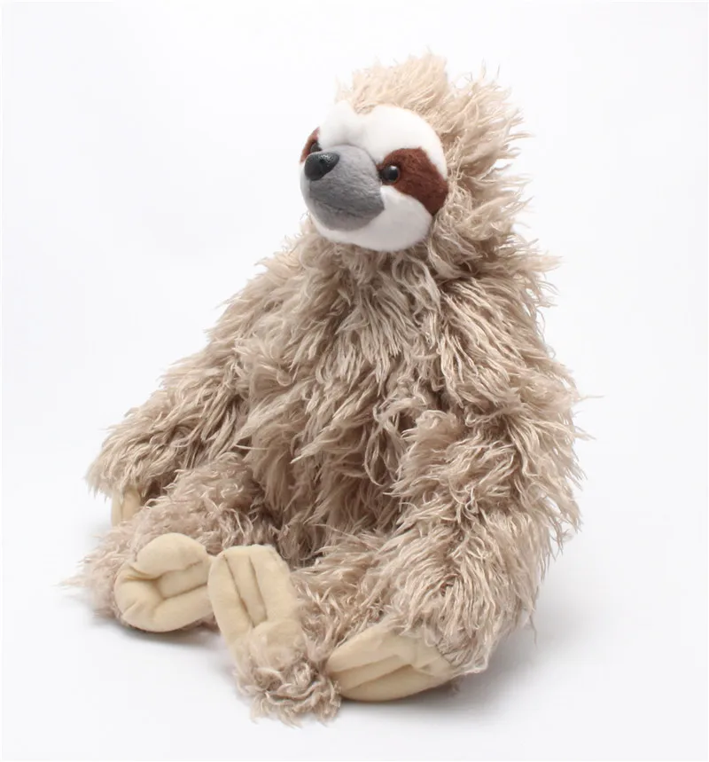 30cm Three Toed Sloth Plush Toys Soft Stuffed Animal Doll 