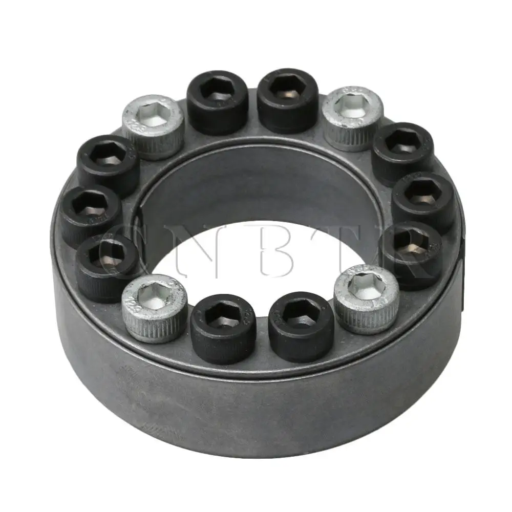 

CNBTR Z2-Type Keyless Rigid Coupling Shaft Hub Locking Device Steel for Automotive Machine CNC Rotary Machine OD 65mm ID 38mm