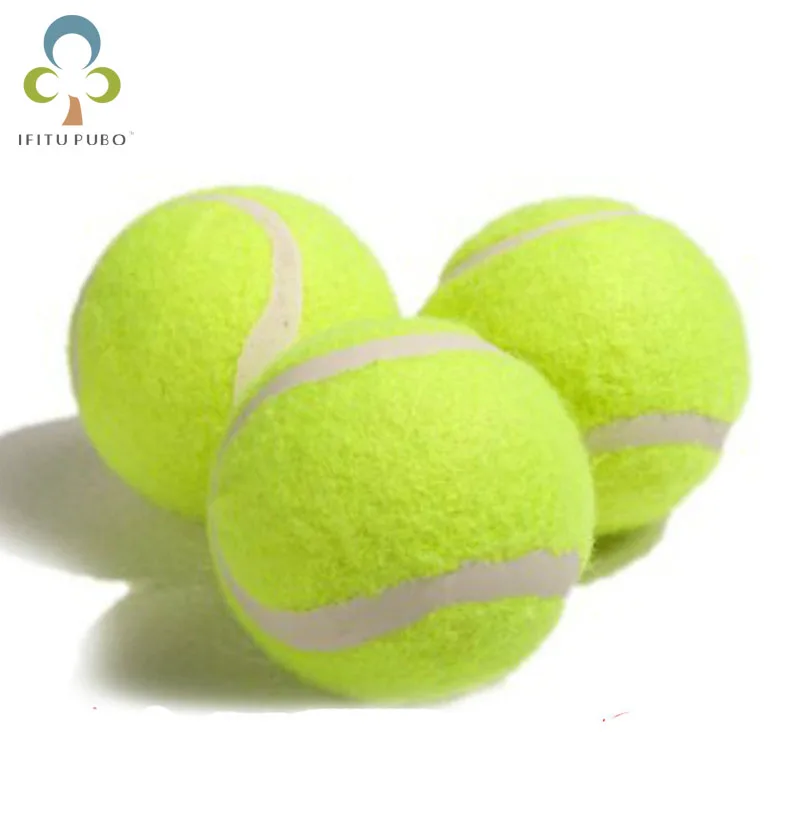 

1Pc 6.3cm Tennis Balls For Beginner or Dog Trainning Outdoor Fun Sport Pet Toys Tennis Ball GYH