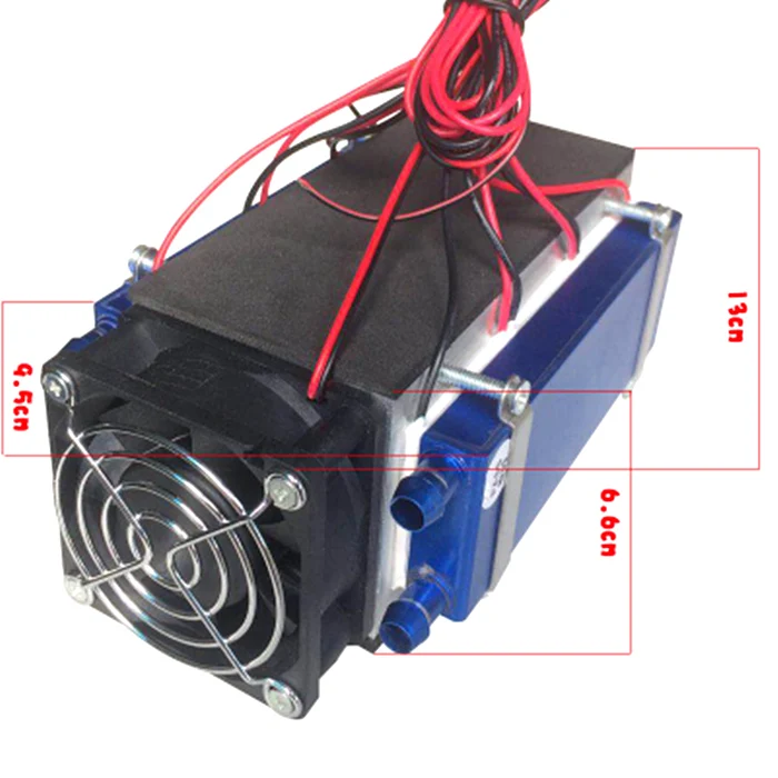 12V 240W 480W полупроводниковое охлаждение Процессор вспомогательный дизельный двигатель с водяным охлаждением воздушные кондиционерные вентиляторные пространство температура охлаждающей холодного воздуха Ветер - Цвет лезвия: 360W 6CM Fan