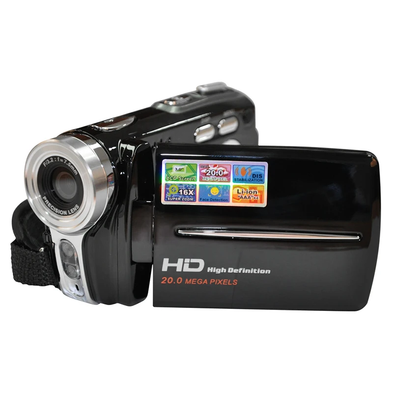 

Ordro HD 720P 16X Zoom 20MP Reflex Digital Cameras High Quality Video Recorder CMOS Lens Professional Photo Cam Camcorders