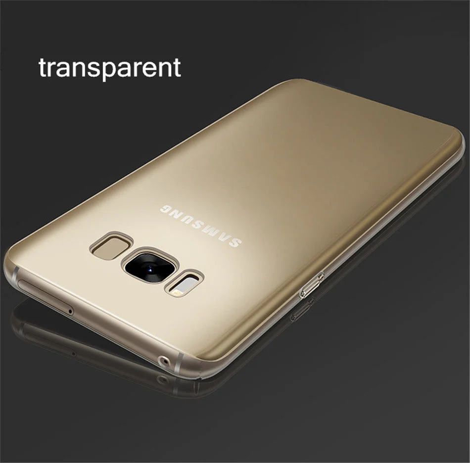 VTR Soft Ultra Thin Clear case For Samsung Galaxy S8 S8 plus S7 edge Transparent TPU cover Case For A3 A5 A7 2016 A3 A5 A7 20179