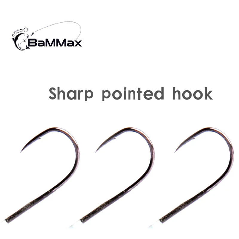 Bammax fishing hook 5pcs 1.9g 2.8cm lead head hook for soft worm Lure bait crank Lead jig carp Jigging Hooks fishing accessories