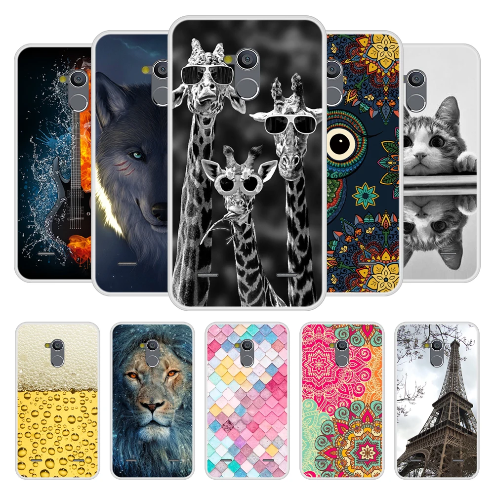 

Case for ZTE Blade V7 Lite Soft Silicone TPU Chic Pattern Print Phone Cover for ZTE Blade V7 Lite Case