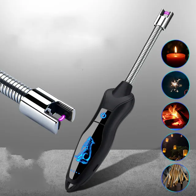 $US $6.97  2019 Newest Electronic Usb charging arc lighter plasma eletronic pulse lighters Candles and Firewor