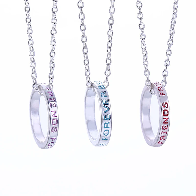 3 шт./комплект цепочки с подвеской Лучшие друзья|long necklace|long necklace womenbff |