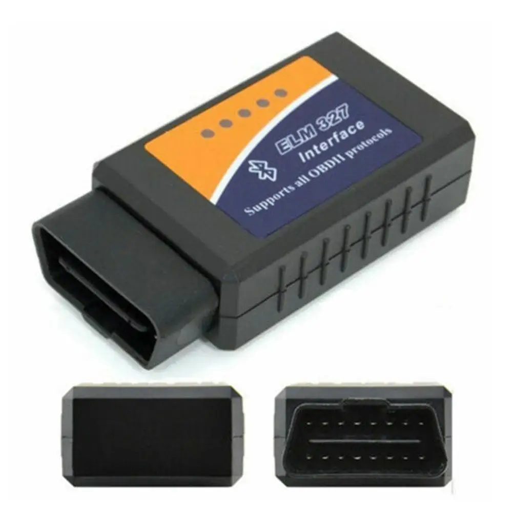 ELM327 OBD2 OBDII автомобильный диагностический сканер считыватель кода инструмент для Android/IOS/Windows 12V автомобиля