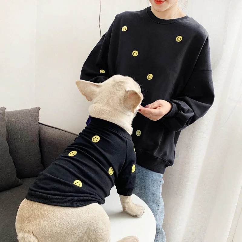 Родитель-ребенок одежда для собак Французский костюм для бульдога для собак пальто куртка одежда для домашних животных Мопс Одежда для собак костюм наряд Ropa Perro