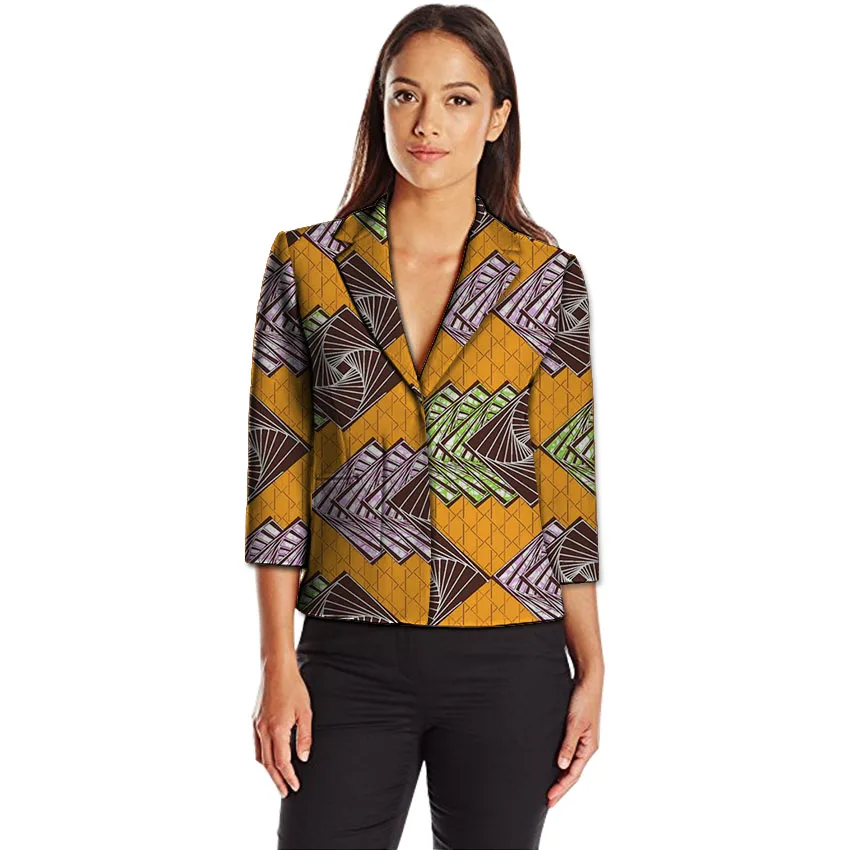 African Blazer For Women Fashion Ankara Blazer Female