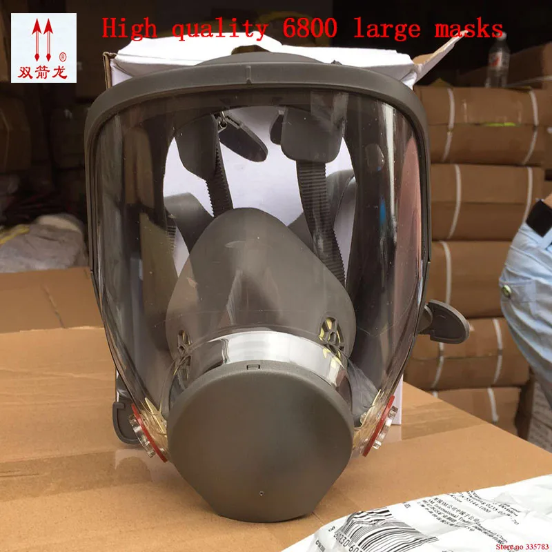 SJL 6800 респиратор окрашенный один полный маска для лица Паровая защитная маска с 6001 фильтром высокое качественный респиратор противогаз