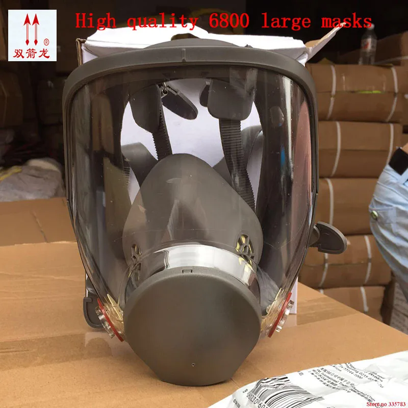  SJL 6800 Respirator Painted Single Full Face Mask Vapor Protection Mask With 6001 filter High quali